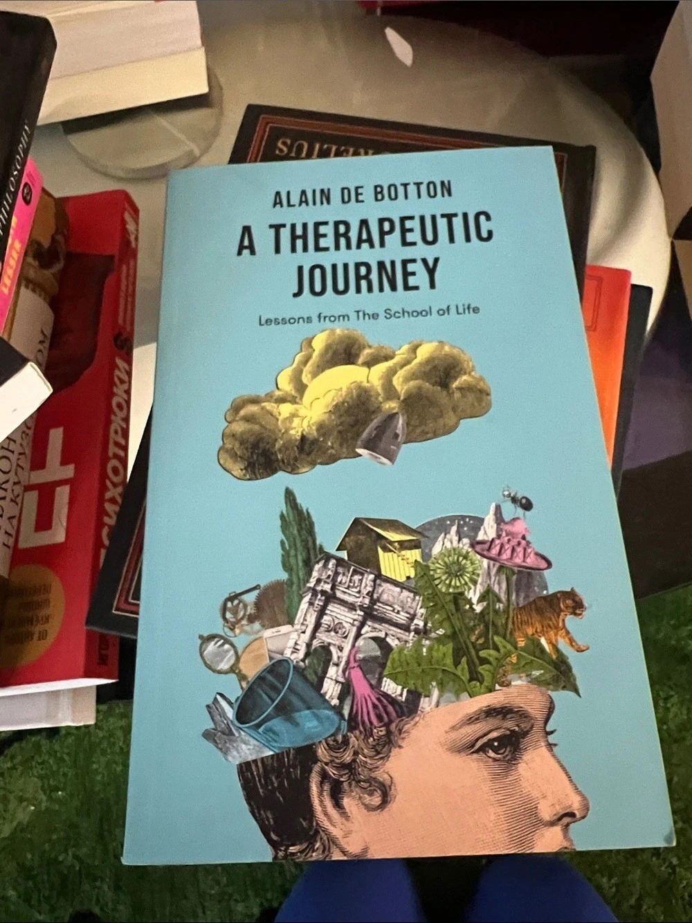 The School of Life A Therapeutic Journey Illustrated Book Like New